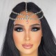 bijou de front argenté ou doré mariage tikka