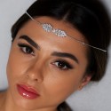 Sublime bijou frontal argenté – Élégance et raffinement au rendez-vous