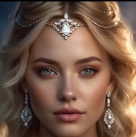 Bijou Frontal Élégant en Cristaux et Perles – Accessoire Raffiné pour Mariage et Occasions Spéciales