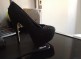 Chaussure noirs strass